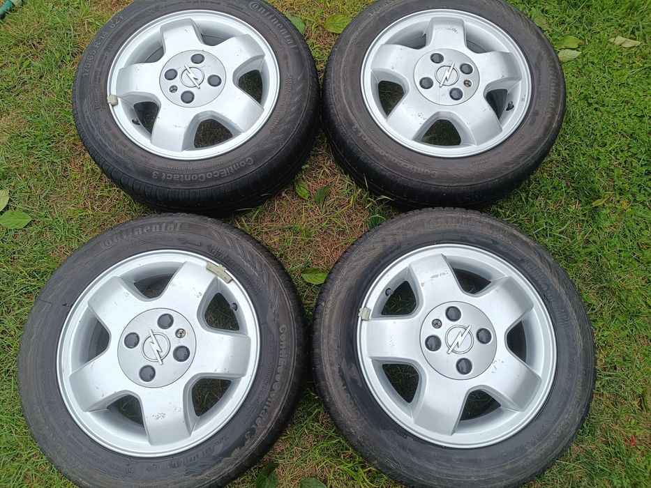 felgi aluminiowe 4x100 opel corsa a b c kadet 14 astra tigra combo 14 cali
