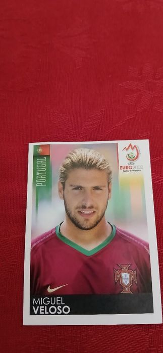 Cromo Uefa Euro 2008 - Miguel Veloso