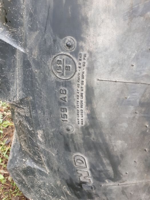 460/70 R - 24 (17.5LR24) opona cała i zdrowa TRELLEBORG TH400 WZMOCNIO