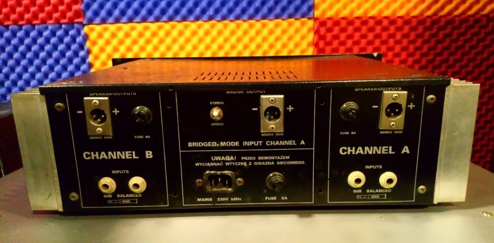 końcówka mocy i mikser estradowy