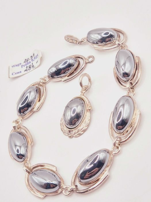 Zjawiskowa bransoletka wykonana ze srebra próby 925 + GRATIS