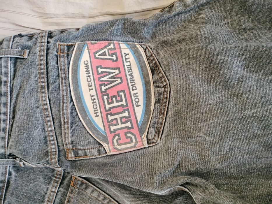 Spodnie jeans.vintage chewan.starocie
