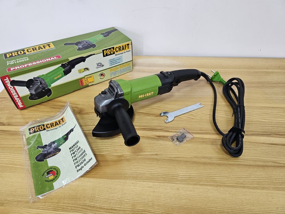 Болгарка 1100Вт 150д ProCraft Professional Регулировка Стабилизация об