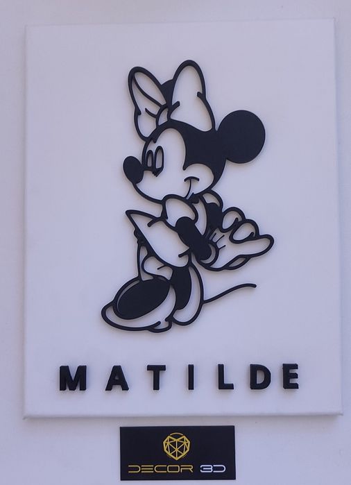 Quadro Infantil 3d personalizado