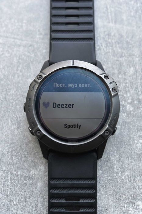 Garmin Fenix 6X pro Solar Titanium суперстан GPS компас карти