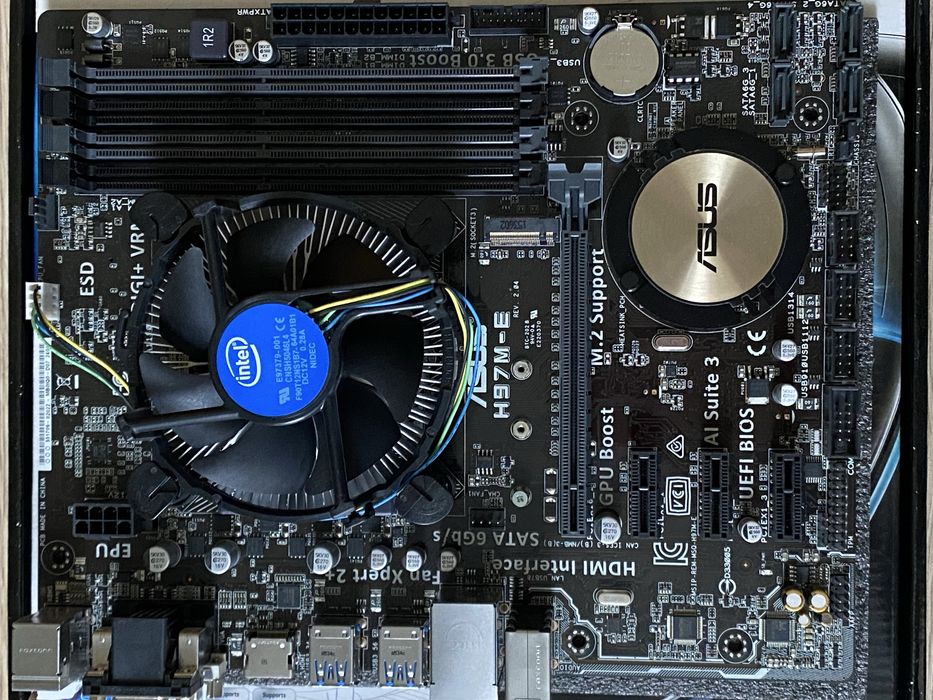 Комплект Asus H97M-E + Pentium G3250