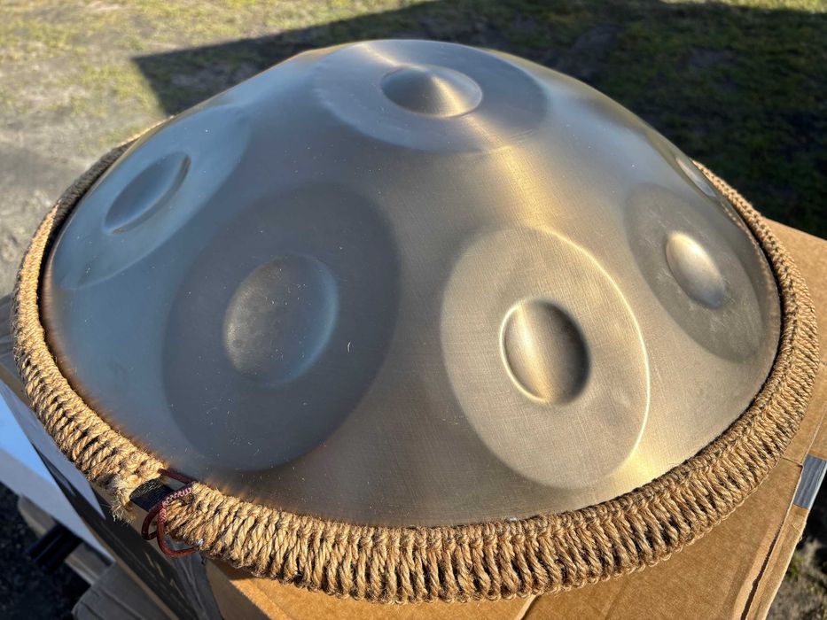 Antetok Metalowy Bęben Handpan D-dur 10 tonów 22 cale z torbą GOLD