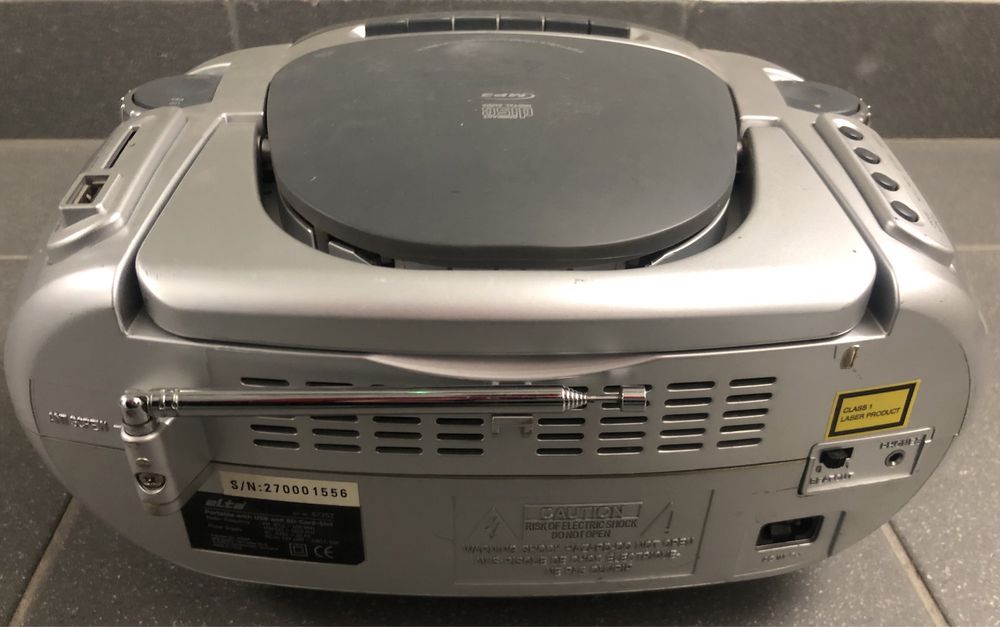 • ELTA 6725Z - Radio Magnetofon CD USB SD - (SPRAWNE)