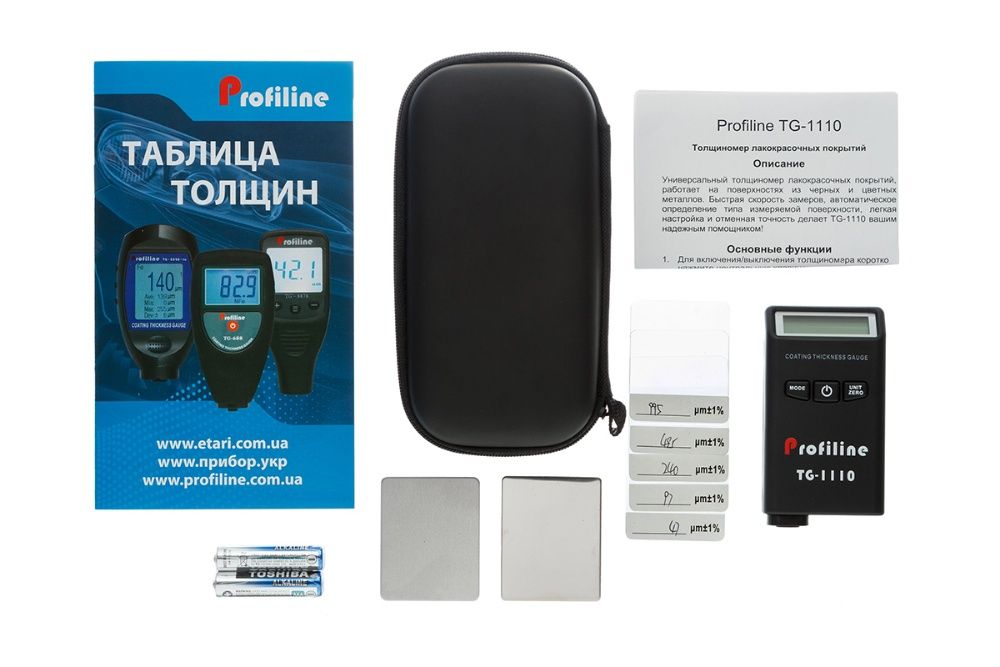 Товщиномір. Толщиномер Profiline TG-1110 Великий вибір Вінниця