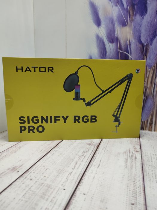 Мікрофон з пантографом  Hator Signify RGB Pro