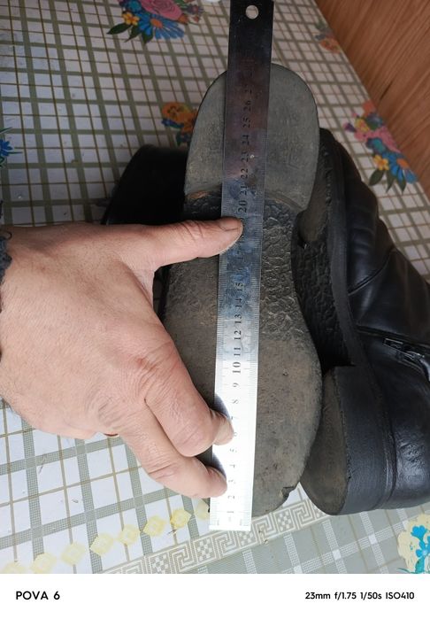 Сапоги зимние кожа. Размер 42