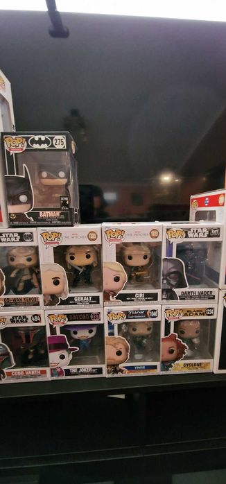Funko POP! Star Wars , The Witcher, Batman, Marvel