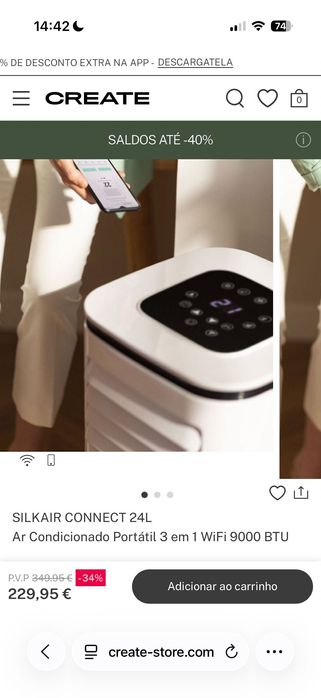 Ar condicionado portátil