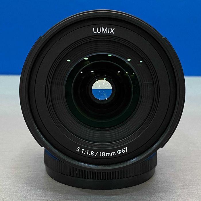 Panasonic Lumix S 18mm f/1.8 (NOVA - 3 ANOS DE GARANTIA)