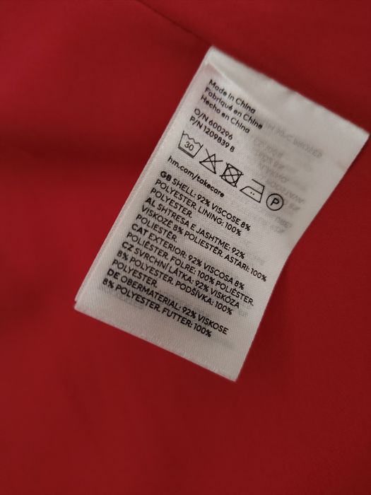 H&M przepiękna marynarka L wiskoza super stan