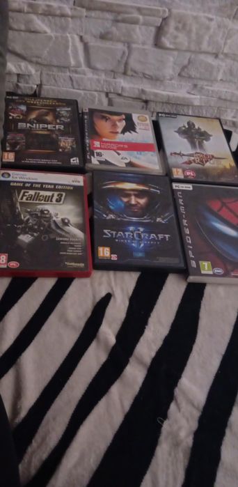 Sprzedam gry 15 sztuk Play station PC Xbox bdb stan