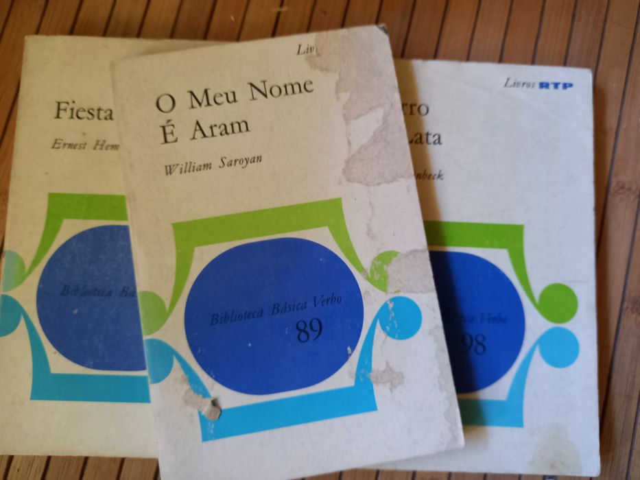 Livros RTP conjunto 10,00