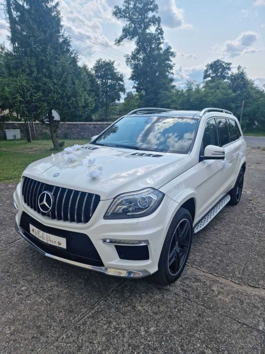 Mercedes GLS samochód na wynajem do ślubu ślub wesele
