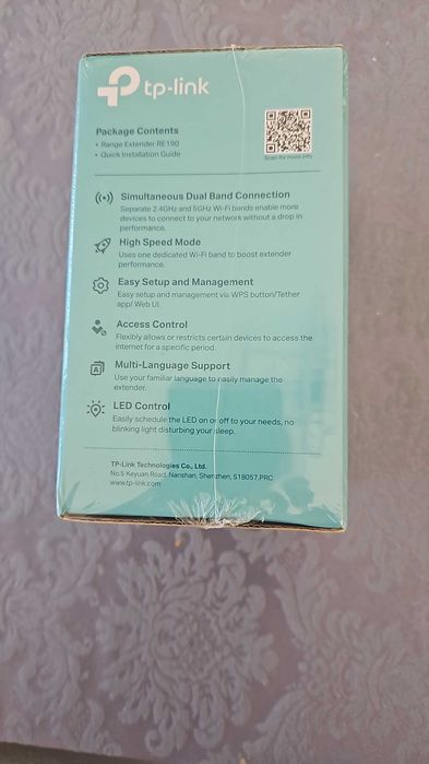 Wifi AC 750 repeater TP-Link RE190