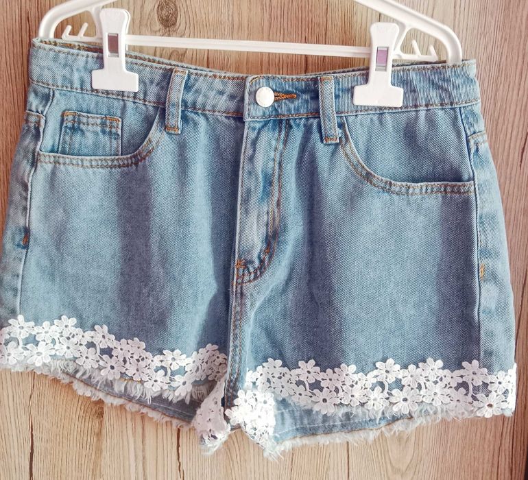 Spodenki jeansowe S