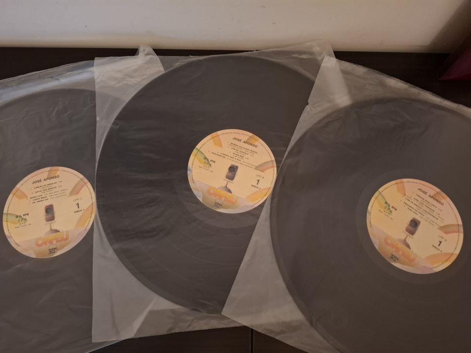 3xLP do Zeca Afonso ed. limitada
