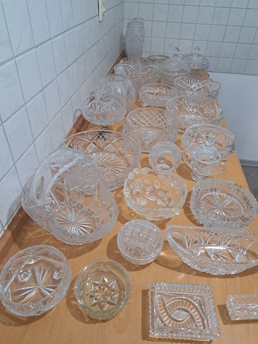 Kryształy 29 szt komplet
