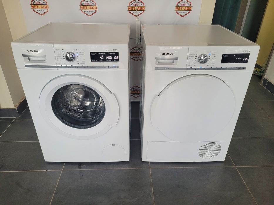 Sprzedam kpl  pralkę i suszarkę firmy Siemens z możliwością dostawy