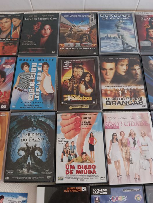 Vários filmes novos originais