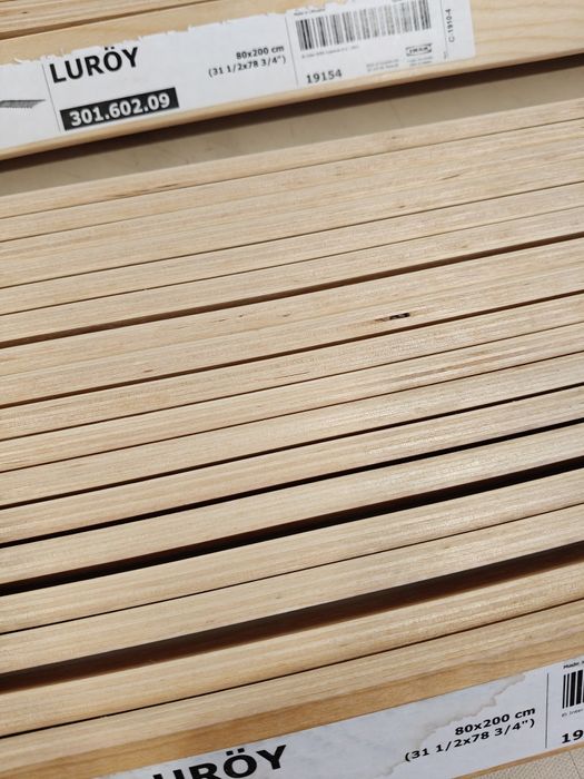 Estrado de ripas, 80 x 200 cm, LUROY IKEA