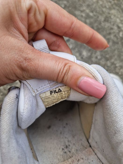 Buty sneakersy Fila białe 39