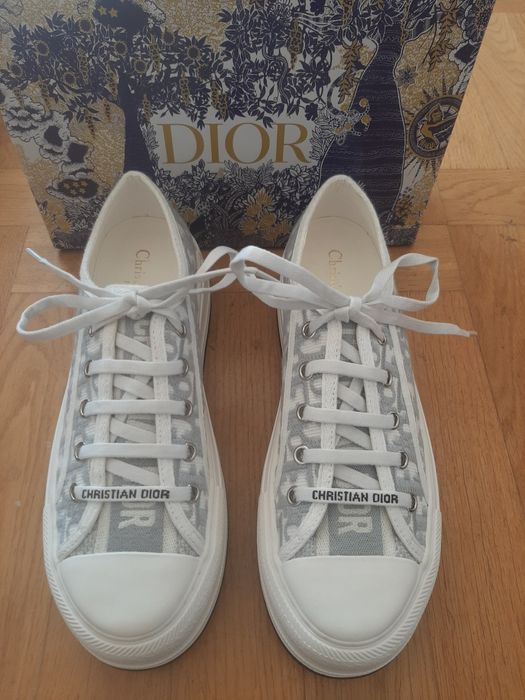 Dior CD trampki 41 od ręki szare