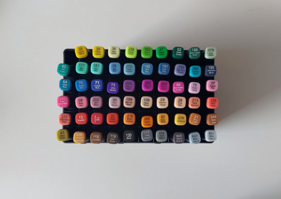 Markery Twinmarker - 59 sztuk