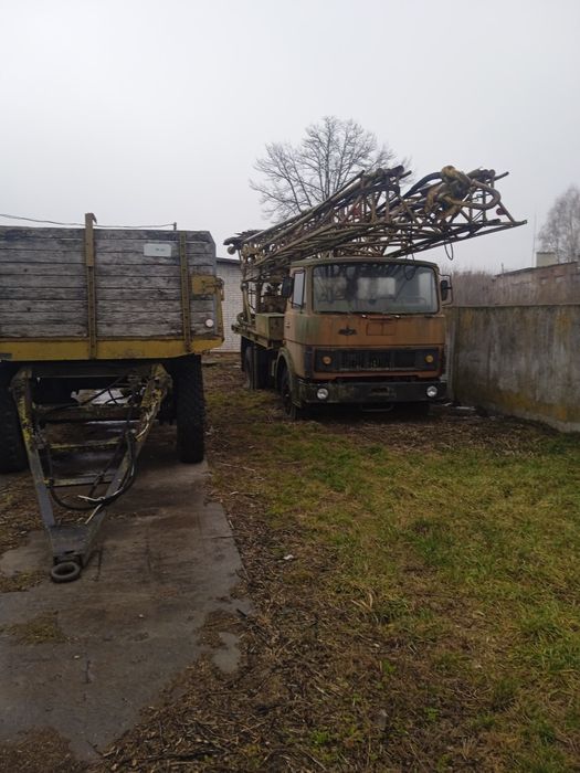 Продам автомобіль для буріння води на шоссі  МАЗ 5337 УРБ  ЗАЗ01