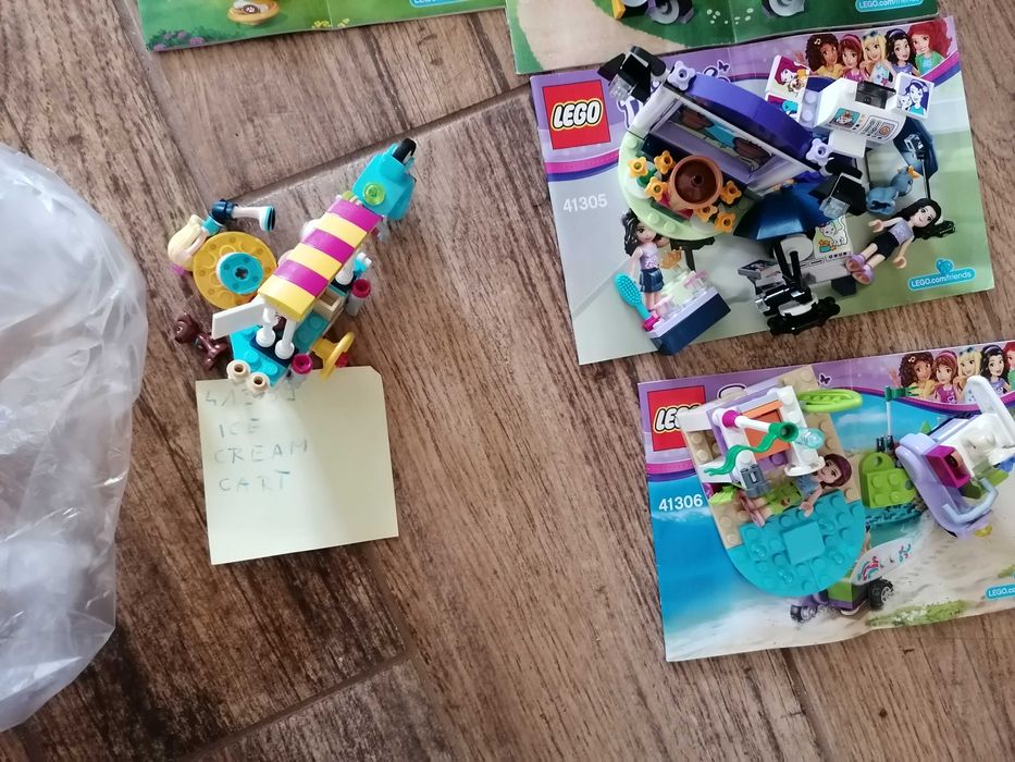 LEGO 7 zestawów 41389  ; 41305 ; 41306 ; 41308 ; 41309 ; 10709 ;41302