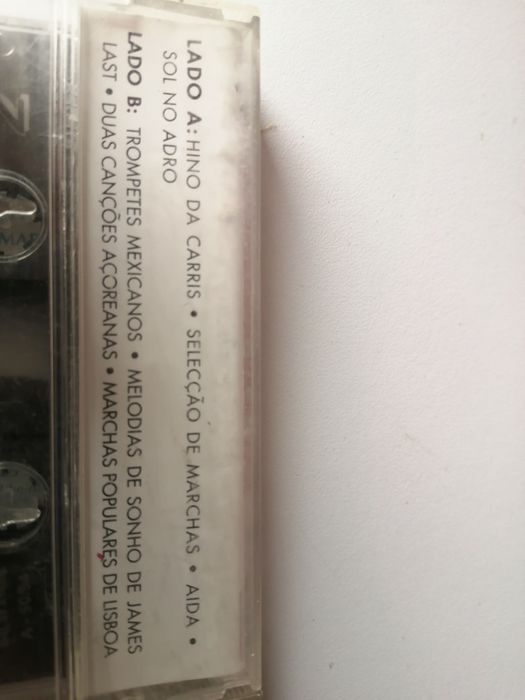 Cassete da banda da carris