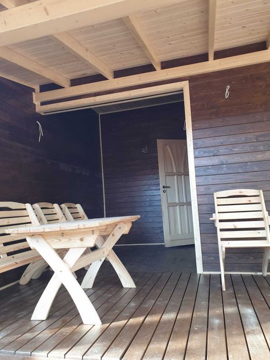 Domek,domki letniskowe,ogrodowe,drewniane, Szafirek 5x11do 70m2