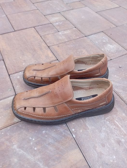 Buty letnie, męskie Manitu.Skórzane.Rozm.42