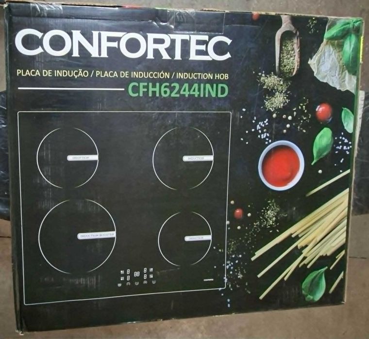 Placa de indução Zanussi 4 queimadores