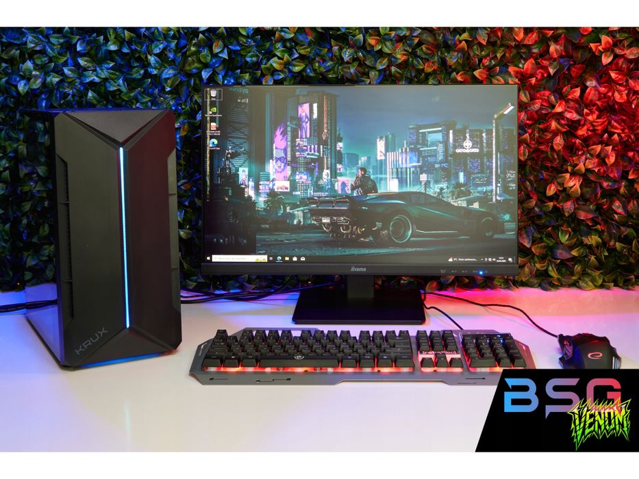 komputer gamingowy bsg venom v4 intel core i7 16gb 1000ssd win10 pro