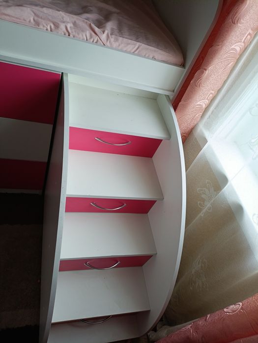 Ліжко чердак з матрацом