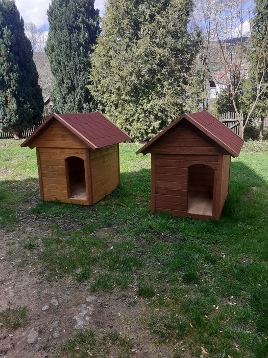 Dwie duże budy dla psa