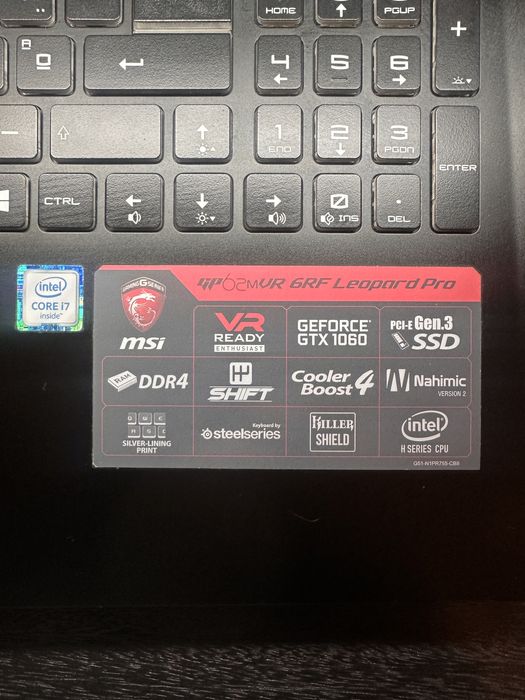 Portátil Gaming MSI