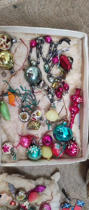 Ялинкові іграшки вінтажні СРСР