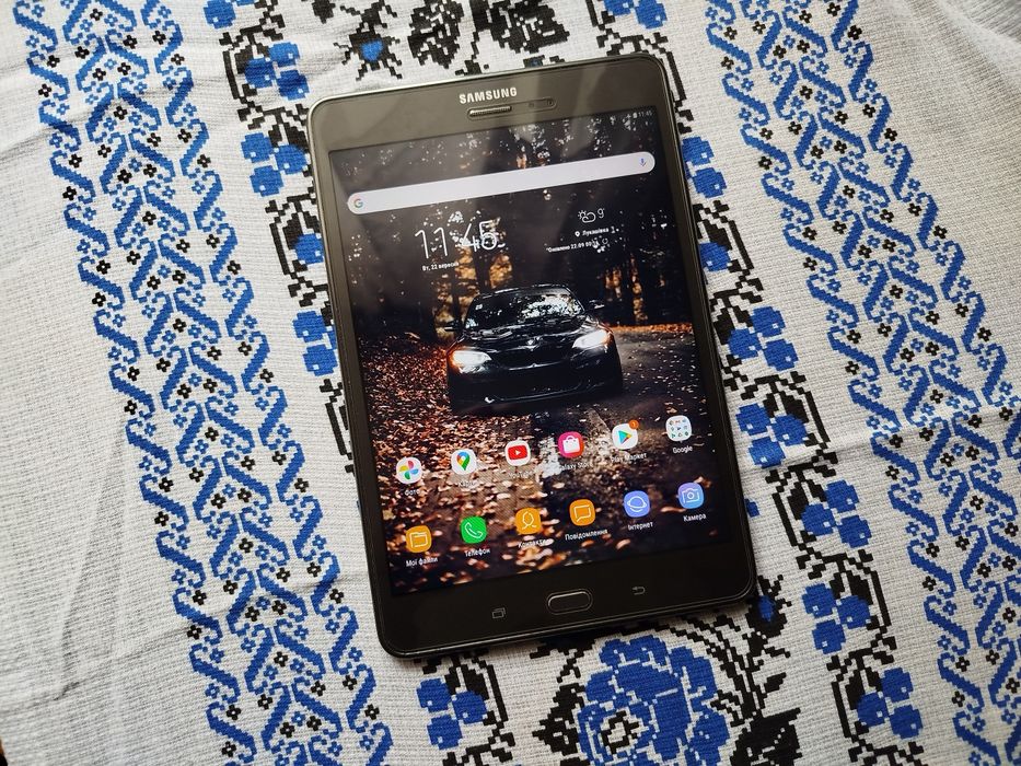 Планшет Samsung galaxy tab A з сім та LTE, повний комплект, гарний стан, самсунг