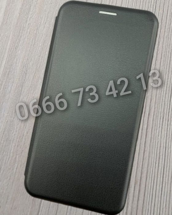 Чехол книжка на Samsung A54 кожаный чохол книжка шкіряний під карту