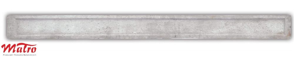 Nowość podmurówki betonowe 20x252cm Podmurówka betonowa bez łączników