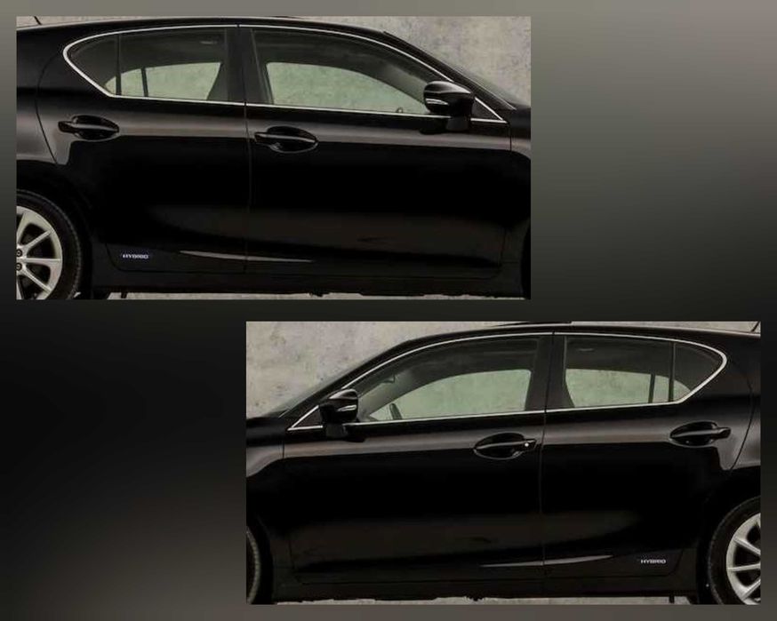 Lexus CT 200h drzwi prawe lewe przednie tylne cała strona! Czarny 212