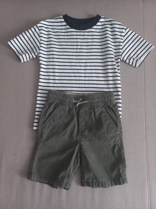 Футболка оверсайз  next, шотри adidas, denim & co
