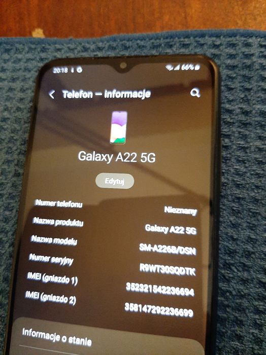 Samsung GALAXY A22 5G