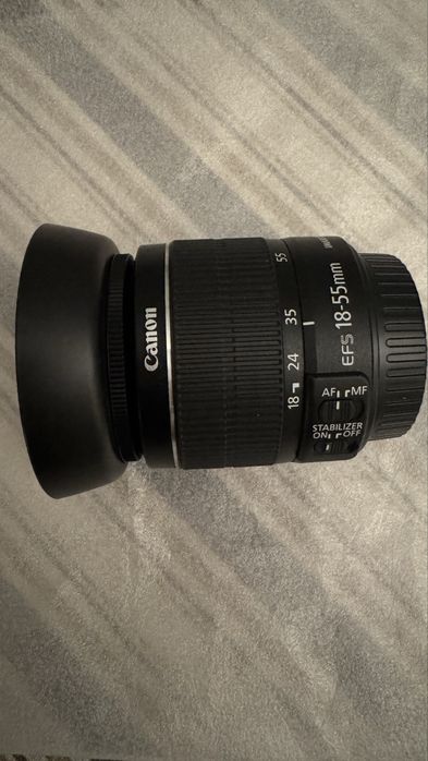 Objectiva Canon  EF-S18-55 IS